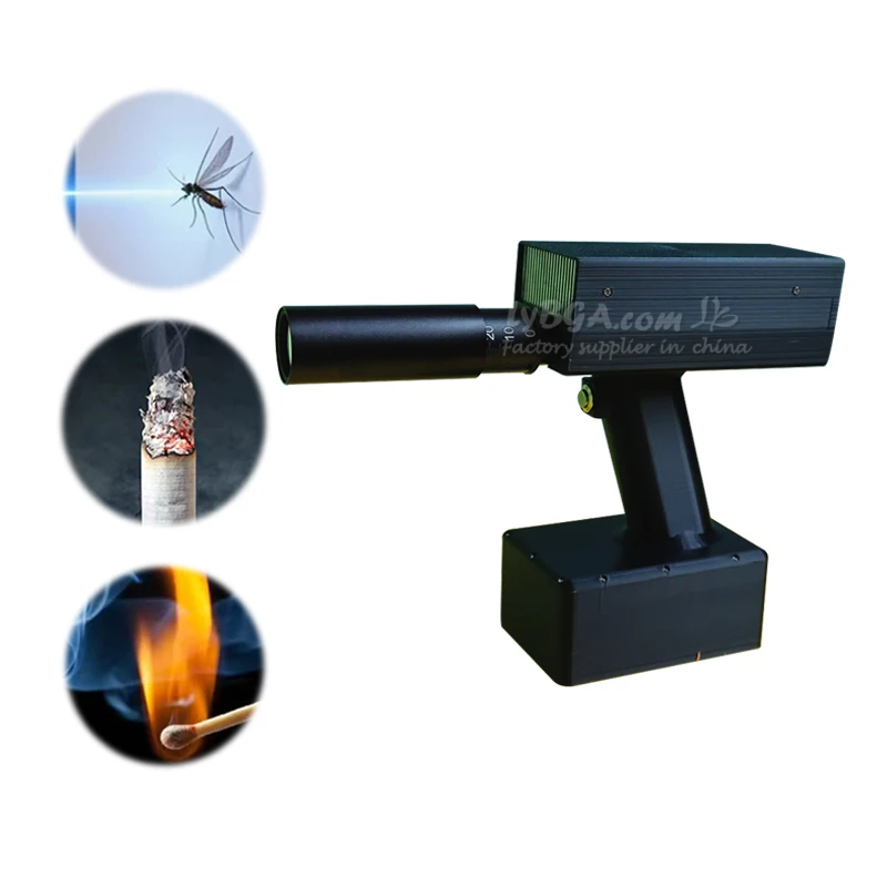 LY 260 W 20 m/60 m Pumpenquelle, 3D-gedruckter tragbarer Laser-Fernbedienungs-Zünder mit Wärmeableitung für die Schädlingsbekämpfung in der Landwirtschaft