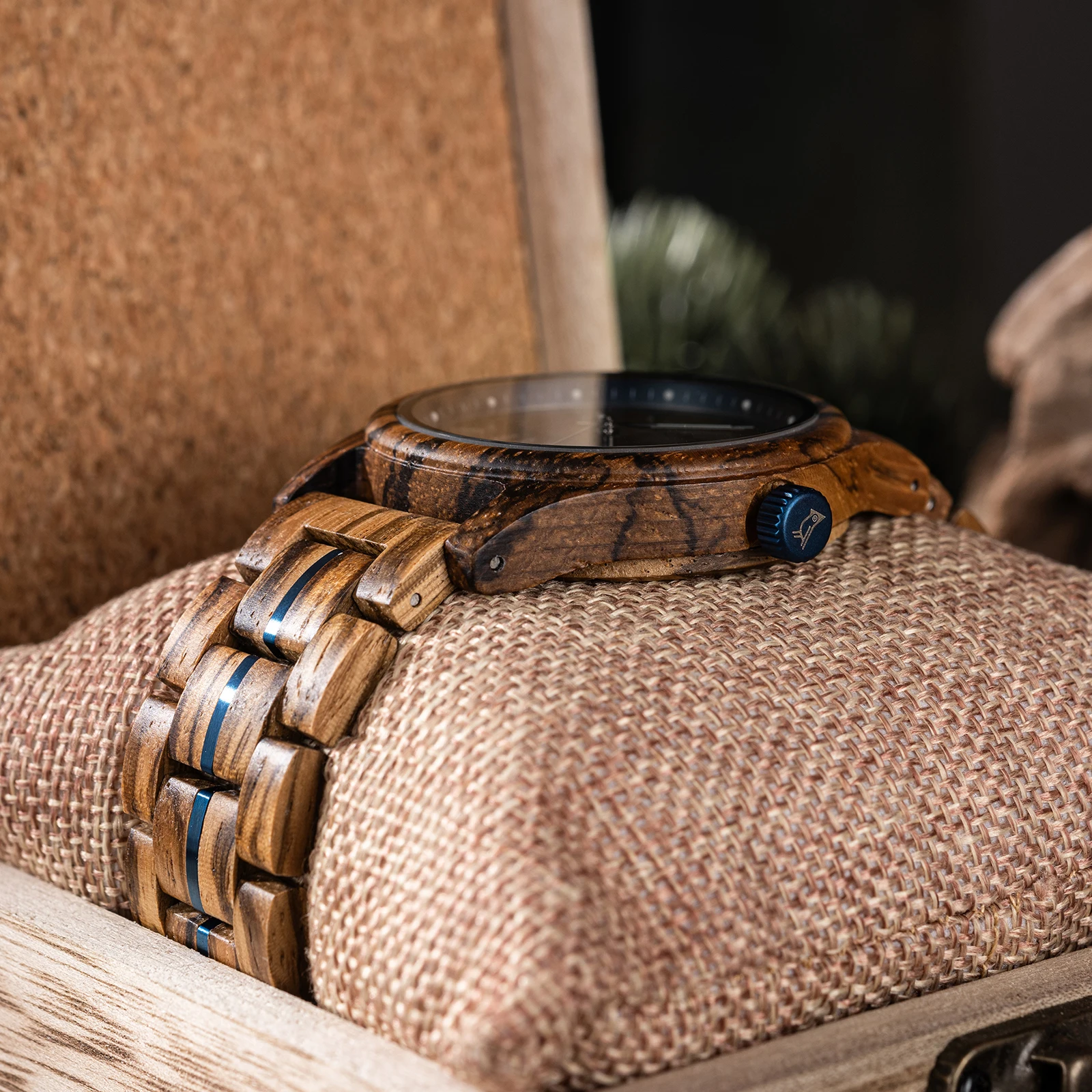 BOBO BIRD Wooden Wristwatch High Quality Luxury Men\'s Wood Dress Watch Vintage Original Wooden Watch With Gifts Box For Men