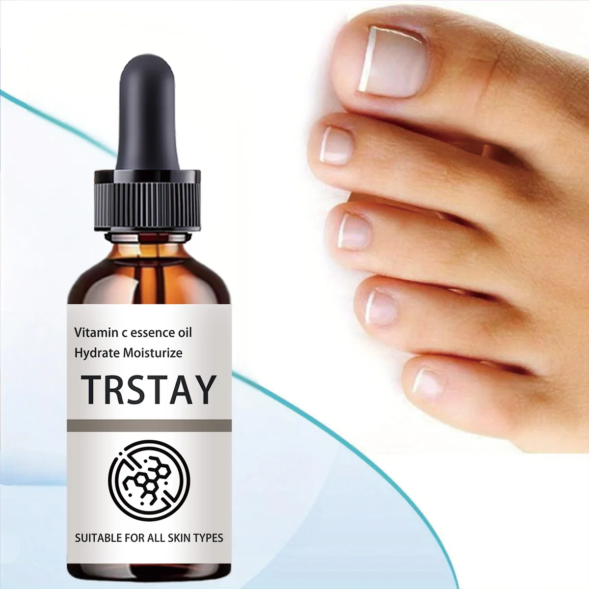TRSTAY 50ml Keratin Nail Oil บํารุงซ่อมแซมความเสียหายชุ่มชื่นดูแลเล็บ