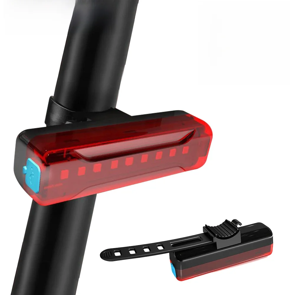 AliExpress cycle zone 350 Lumens Bike Rear Light 9 LED USB Rechargeable Bicycle Tail lights 5 Mode Bicycle Back Light for