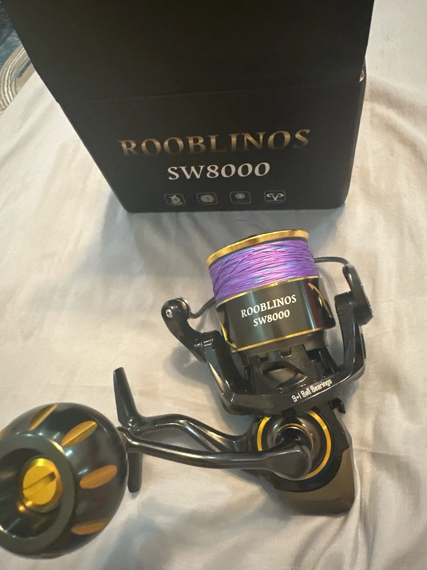 Rooblinos SW Spinning Reel Ultralight Carbon Fiber Surf Reel 18kg Max Drag Saltwater Freshwater Fishing Wheel Tackle Reels photo review