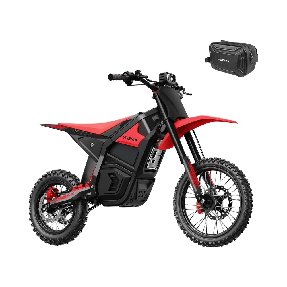 WINTER PROMO: BUY 2 GET 1 FREE Electric Dirt Bike Adults 2600W Mid-Drive Brushless Motor 40MPH Dual Suspension IP65 Waterproof Lithium 48V/23AH