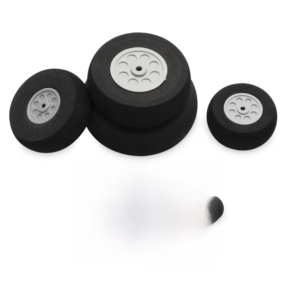 Moyeu en plastique PU en caoutchouc pour roue arrière, 1 à 3 pouces, pour avion RC, pièces de rechange pour enfants, bricolage, jouets d'avion, accessoires, pièces de rechange