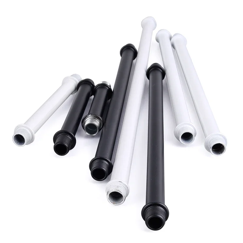 Accessoires d'éclairage M10 * 1, Tube dentaire, lampe à Double tête, tige métallique creuse à dents externe, 30cm 40cm 50cm 20cm 15cm 10cm, 2 pièces