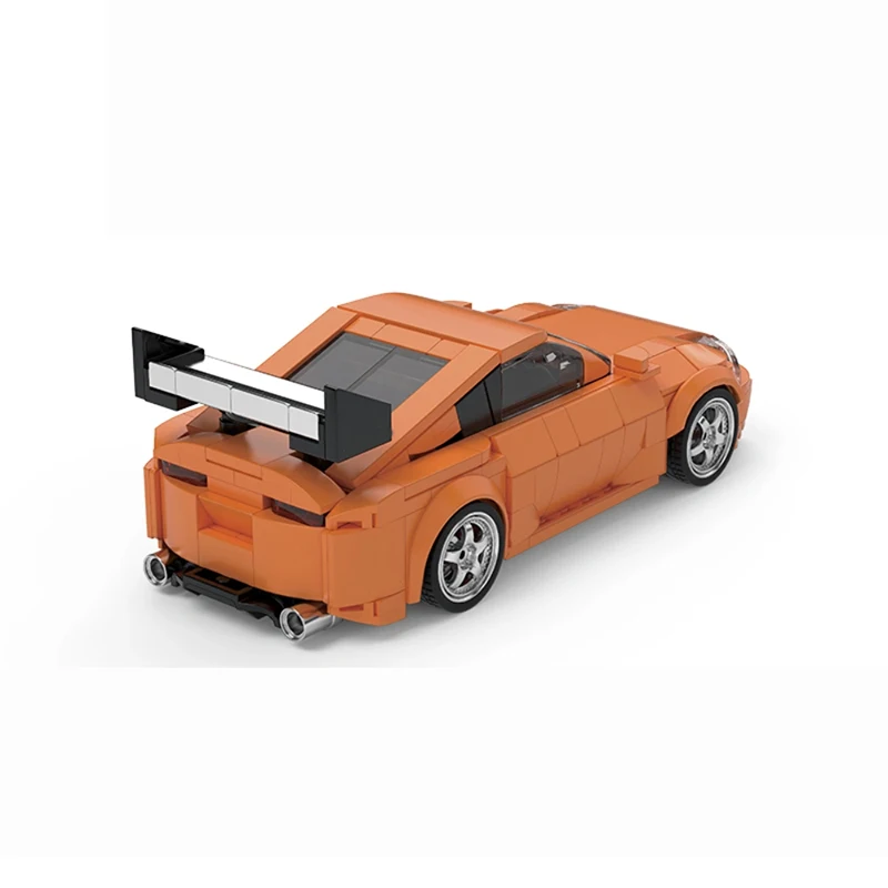 ﻿   Technik – ensemble de blocs de construction de voiture de course automobile, MOC A80 1:32, supercar de vitesse, Kit de modèle de véhicule de sport, jouets pour garçons et adultes, cadeau