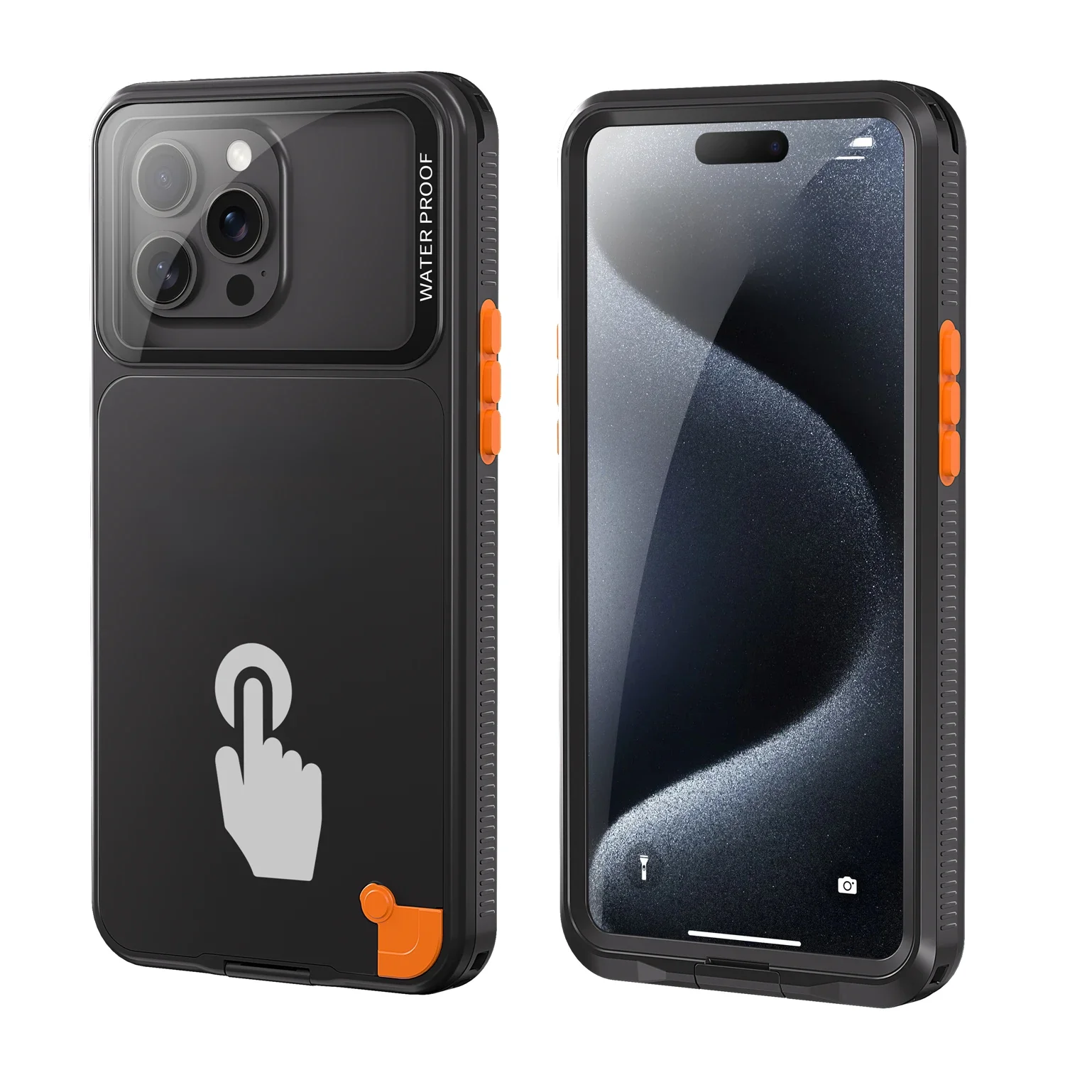 Wodoodporne etui na telefon Air Box do iPhone'a 16 Pro Max 15 14 13 12 Podwodne, pyłoszczelne etui do pływania i nurkowania — zdjęcie produktu 7