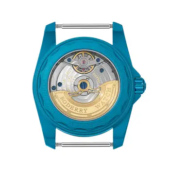 BODERRY 男士鈦金屬自動機械錶,頂級品牌腕錶,100公尺防水,男士軍錶 10 最佳銷售 男士軍表 - №10