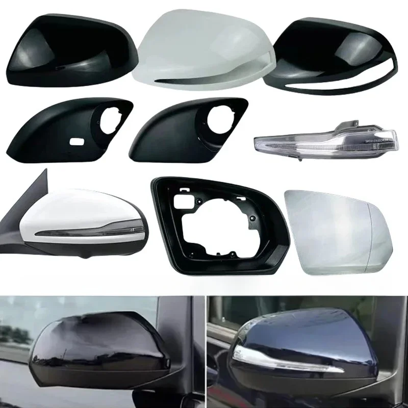 Cadre de couverture de rétroviseur inférieur, clignotant, pour mercedes-benz classe V Vito W447 2016 2017 2018 2019 2020 2021-2023