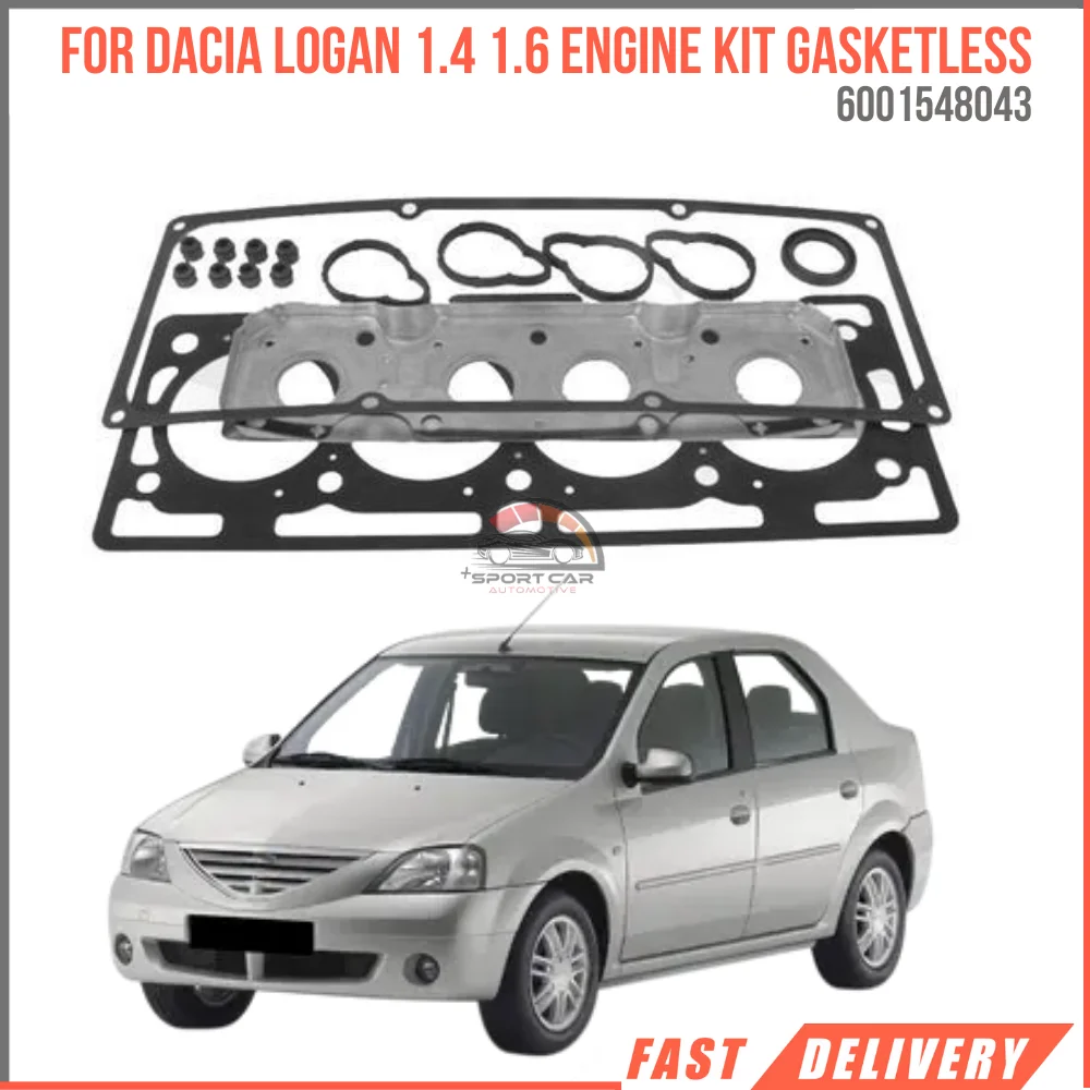 ปะเก็นเครื่องมือ1.6 1.4สำหรับ Dacia Logan ไม่มีซีล1.6 6001548043 16V