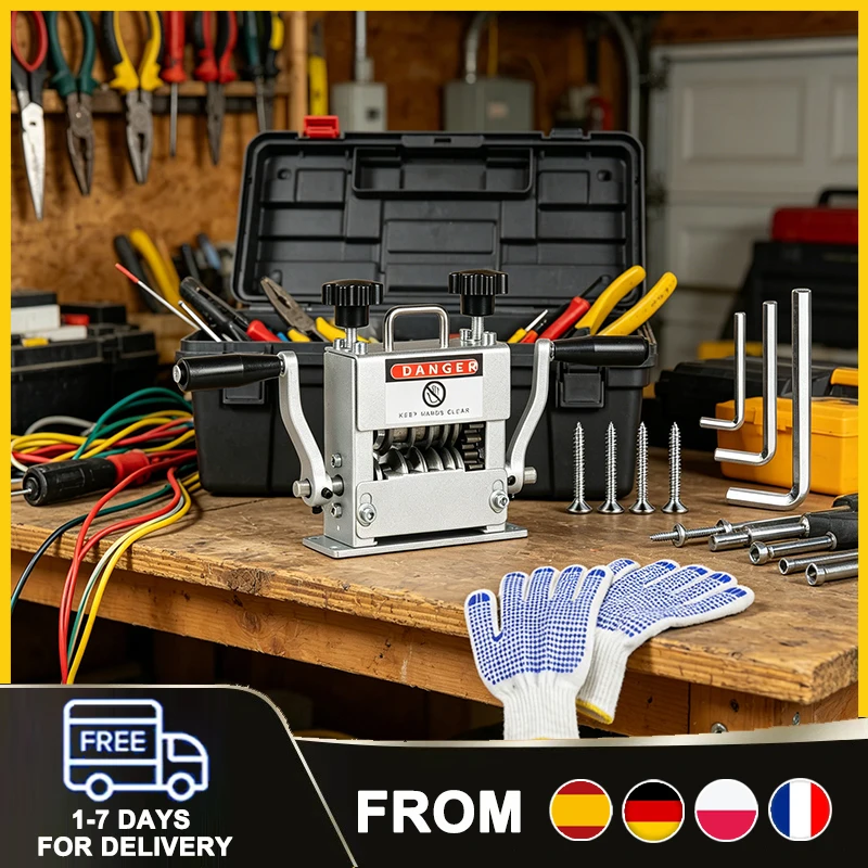 Machine à dénuder les fils manuelle et automatique, double usage, portable, réglable de 3 mm à 17 mm, pour les amateurs et les professionnels de la récupération de fils de cuivre DIY