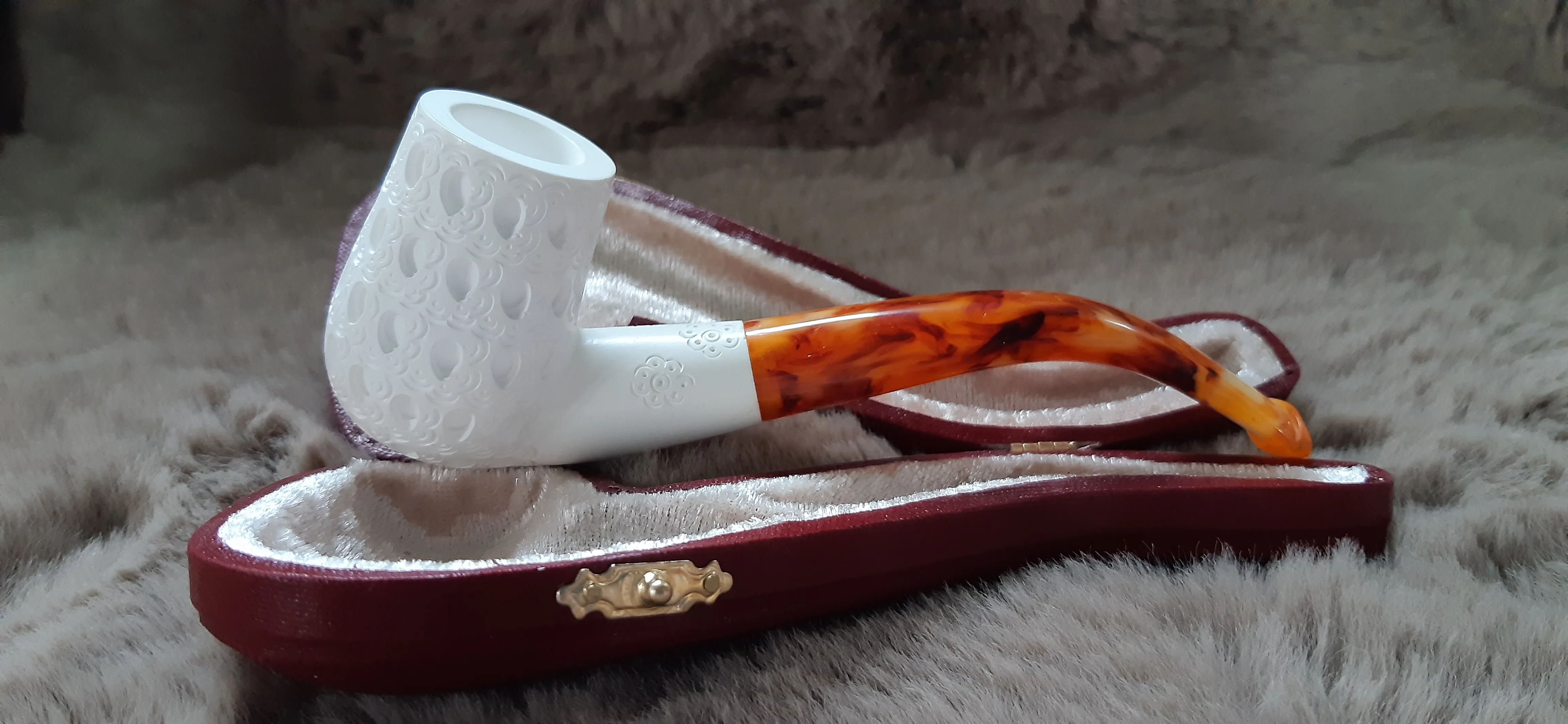 

Handmade Block Meerschaum Pipe