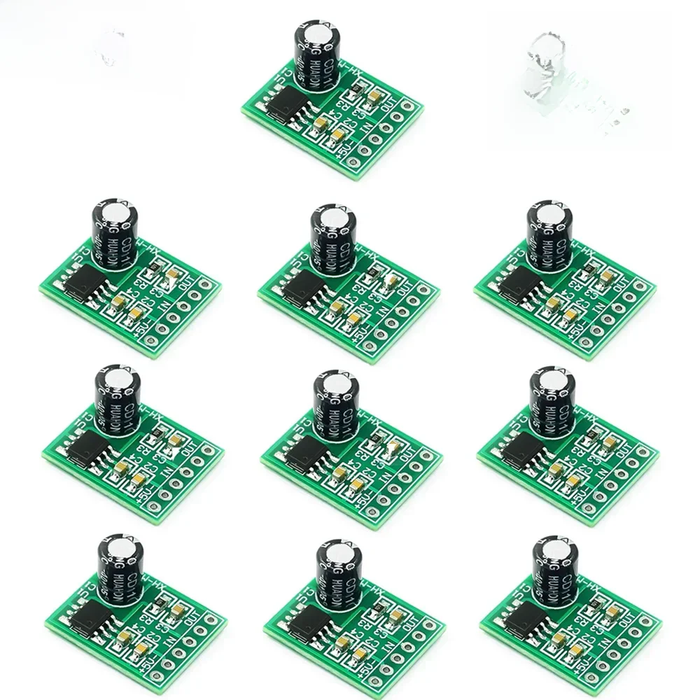 10 sztuk Mini XPT8871 moc baterii litowej Mono Stereo XH-M125 6W moduł maszyny do śpiewania 3v 5v 5W wejście Audio — zdjęcie produktu 6