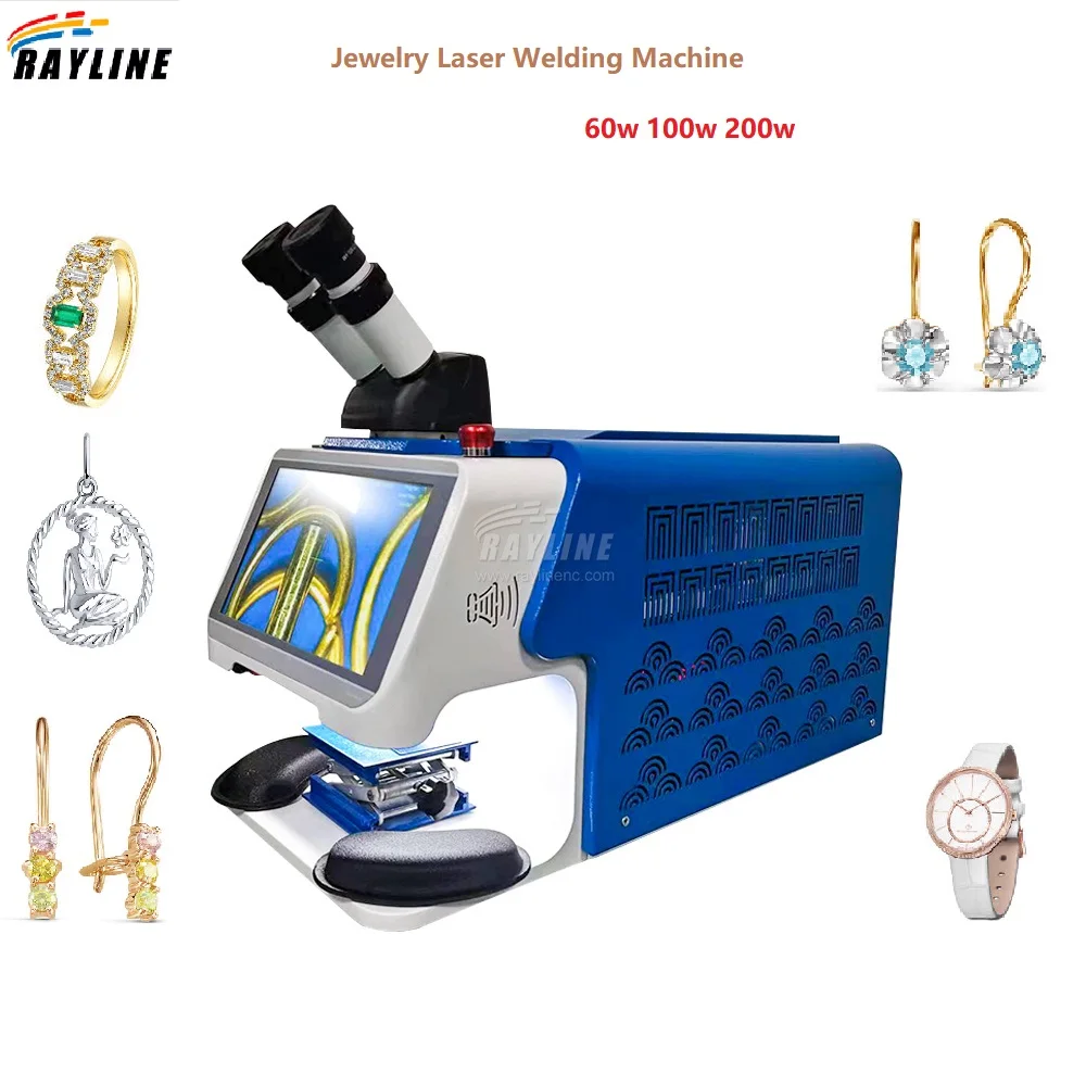 Hot New Mini Jewelry Laser Welding Machine Microscope YAG Spot CCD Laser Soldering Welder Gold Silver Ring Necklace Watch Repair