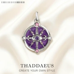 Pendant Eye Star Half-Moons Fine Glam 925 Sterling Silver Jewelry Europe Style Accessories Soul Bohemia Gift For Woman