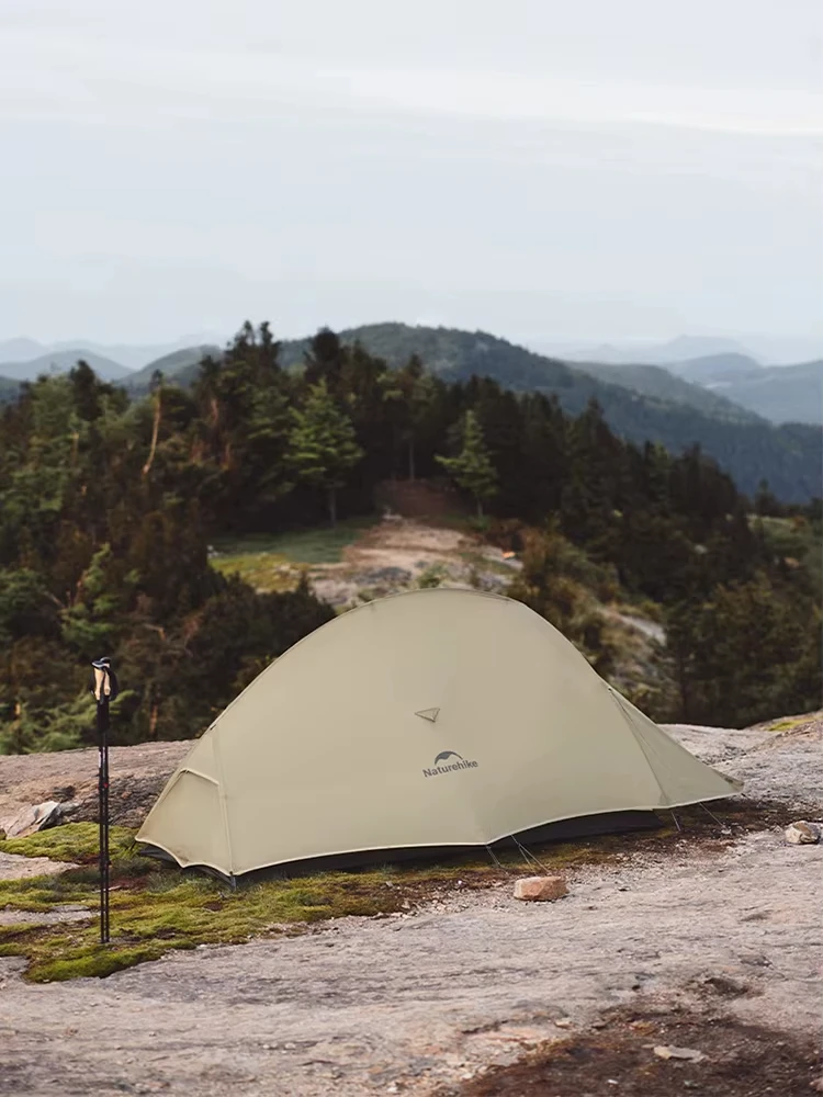 Naturehike ultralight Cloud Up Pro Tent uit iPerson Quick Build 20D Dubbele Lagen Wandelen Waterdichte Reistent bleembaar - afbeelding 2