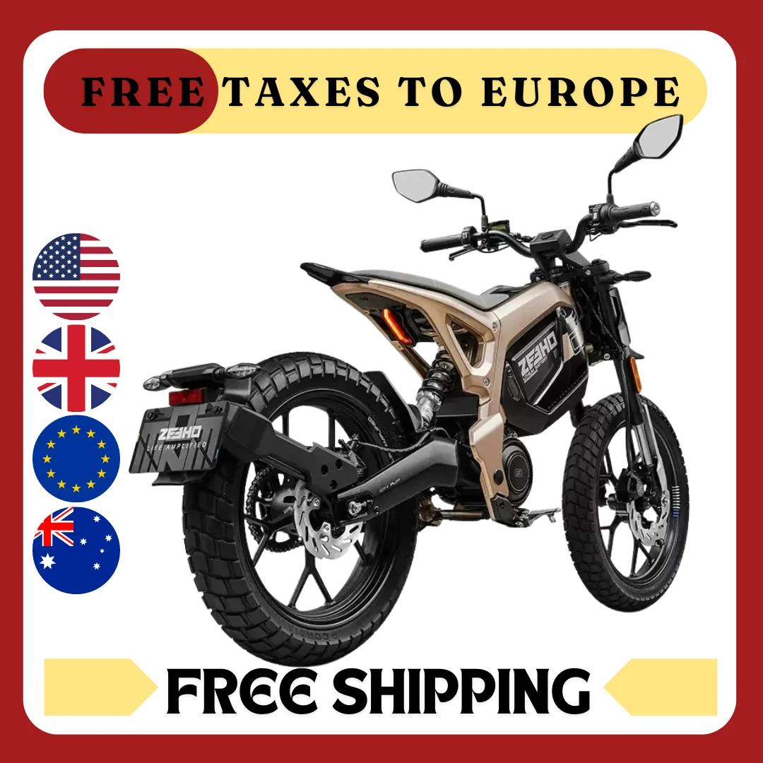 

17" urban e-bike e-scooter CITY XC electric cross-country mid-motor mobility excursions e-bike