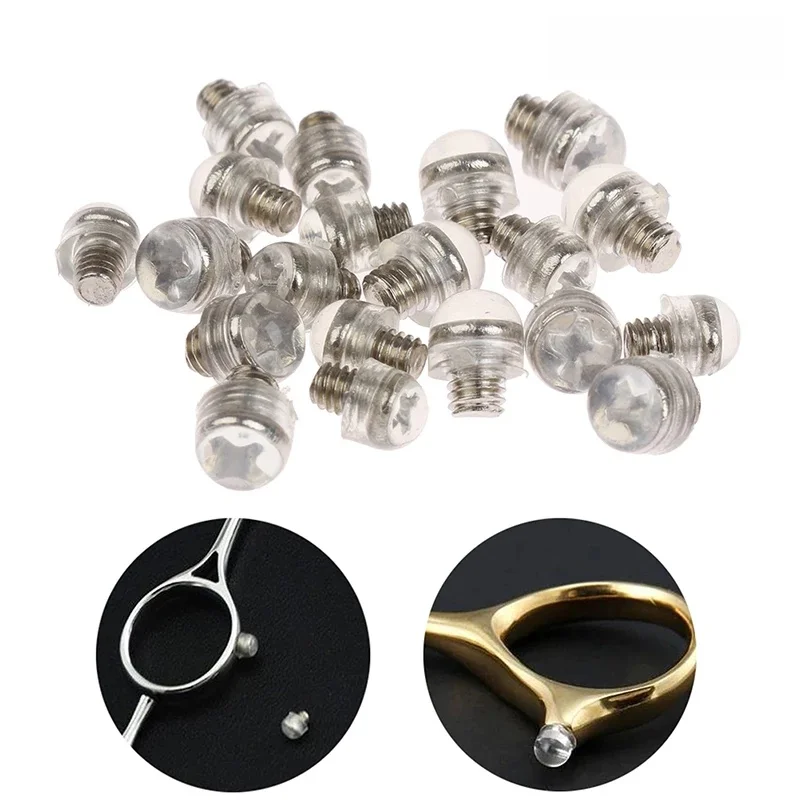 Ciseaux en caoutchouc pour cheveux, remplacement silencieux, accessoire de coiffeur, 10 pièces