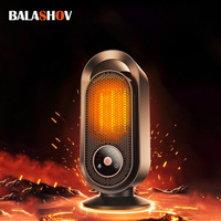 1000W Portable Heater Mini Electric Heater Room Space Heater Warm Heating Hot Fans Desktop Tilting Power-off Office Mute Heater
