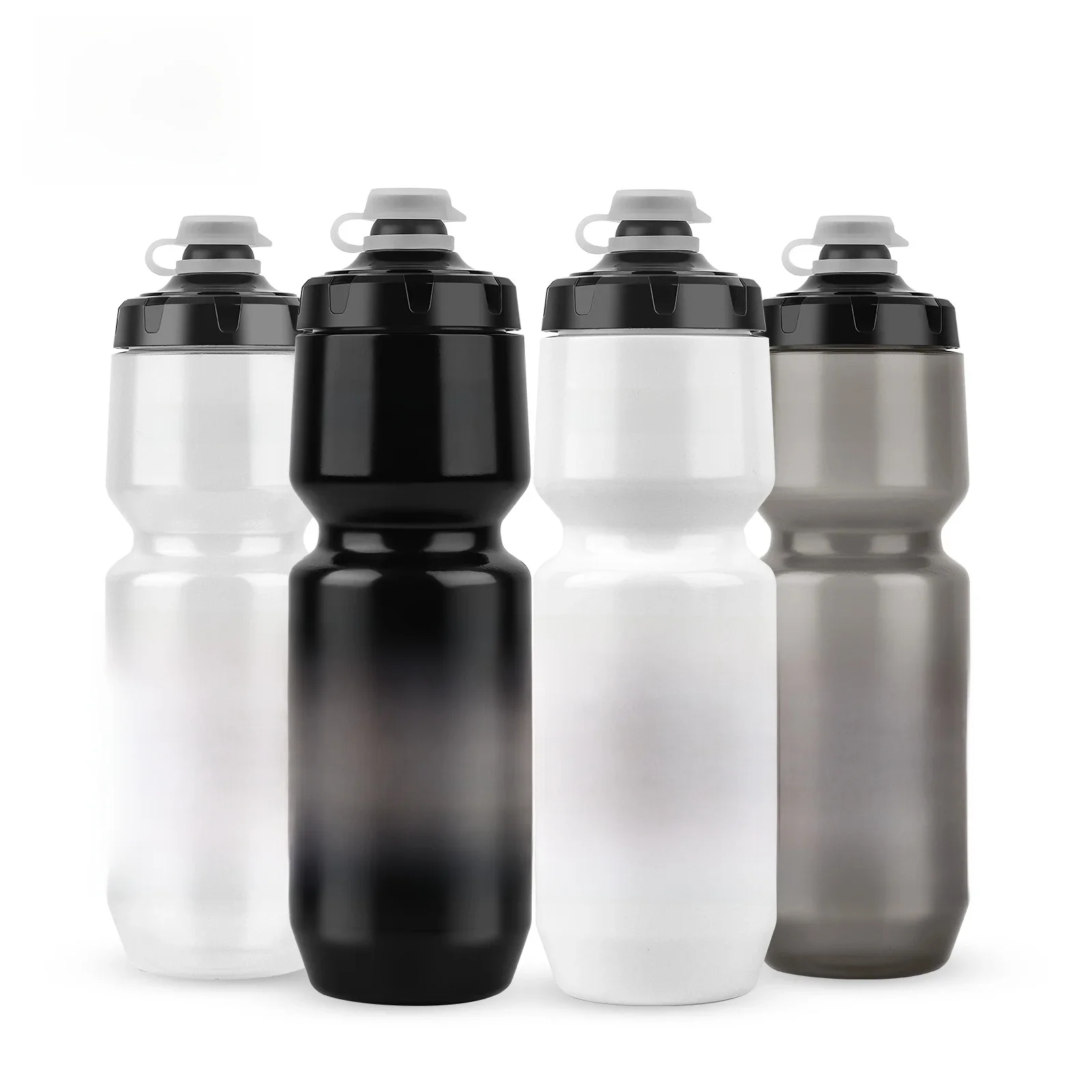 AliExpress BOLANY 750ML Sports Bottle 10th Rubber Transparent Plastic with lid Bottle Portable Squeeze Drinking Outdoor Cycling Kettle