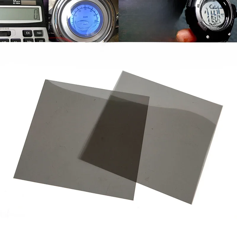 18cm 1szt Polaryzacyjna folia polaryzacyjna Zegarek Multimetr Kalkulator Naprawa wyświetlacza LCD — zdjęcie 2