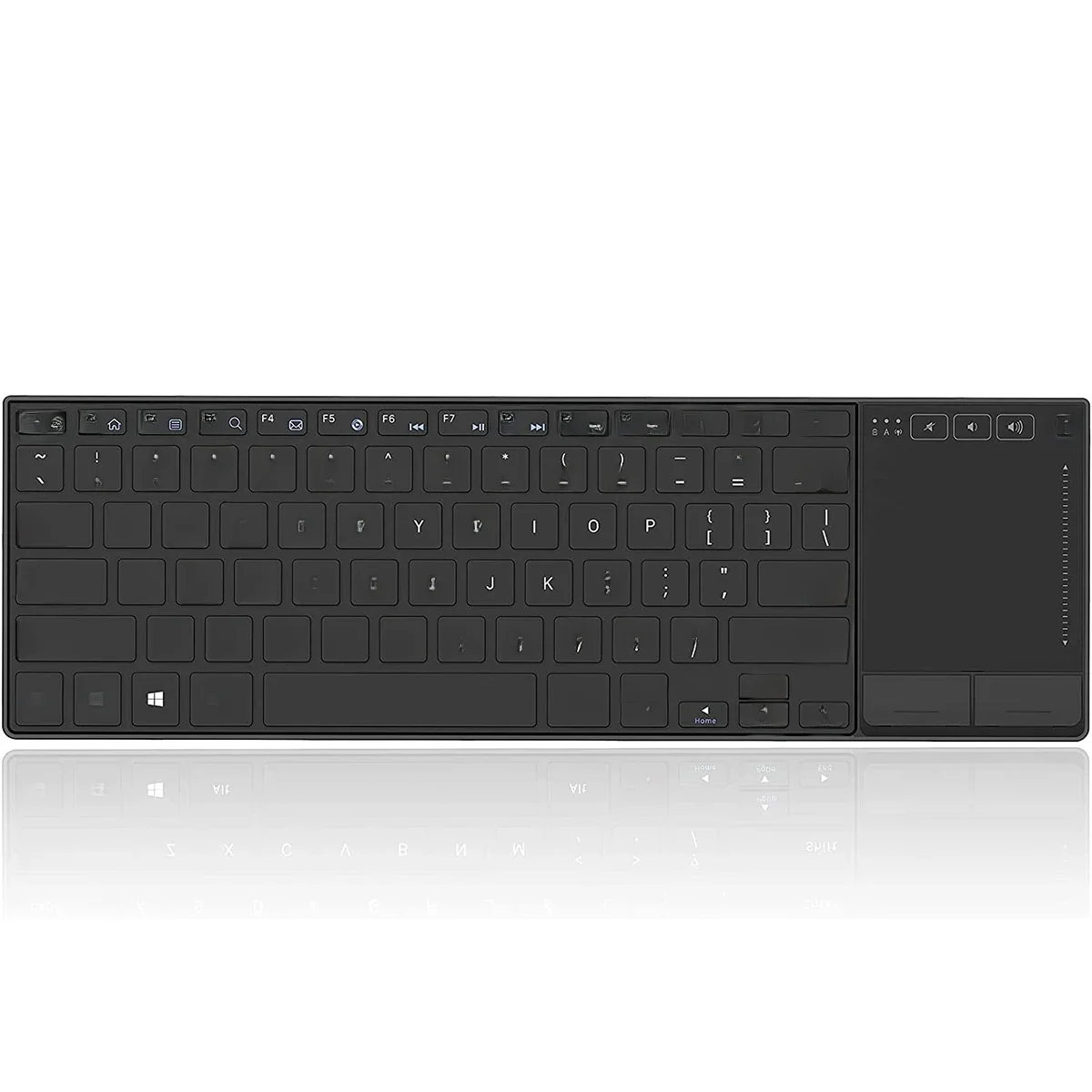 Rii K22S mini draadloos toetsenbord met multi-touch touchpad, compatibel met pc, Mac, laptop, Windows, tablet - afbeelding 2