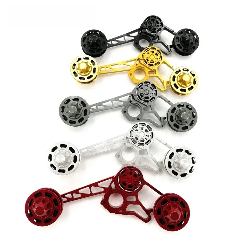 AliExpress NONE Litepro For Brompton Folding Bike Chain Tensioner Guide Wheel Tension Device Aluminum Alloy CNC Chain Tension Adapter