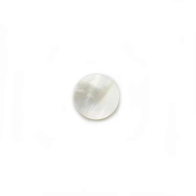 5pcs Natural White Shell Mother Of Pearl Cabochons Disc Flat Round Shape 8/10/12/14/20mm  For Jewelry Making DIY Pendant Ring