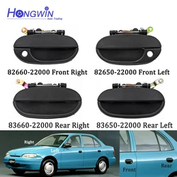 4/2/1PCS Car Exterior Door Handle For Hyundai Accent 1995 1996 1997 1998 1999 82660-22000 82650-22000 83660-22000 83650-22000