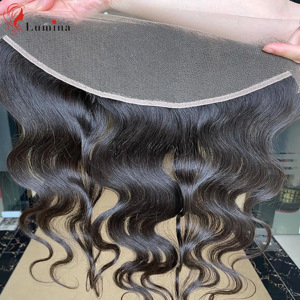HD 13x4 Lace Frontal Closure Only Body Wave Human Hair Real HD Transparent Lace Frontals 13x4/5x5 Closure 100% Human Hair Long