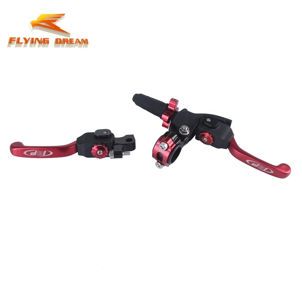 Universal Handle Bar CNC IGP alloy folding brake Lever Set For CRF KLX Xmotos BSE M4 M5 J3D M6 J11 M9 KAYO Mojoracing Dirt Bike