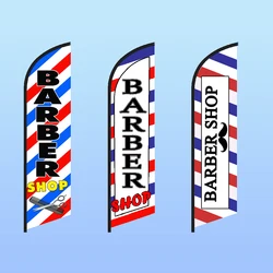 Barber Shop Feather Flag Hair Beauty Beach Flag Barberia Banner Hairdressing Salon Haircut ,Flag Only