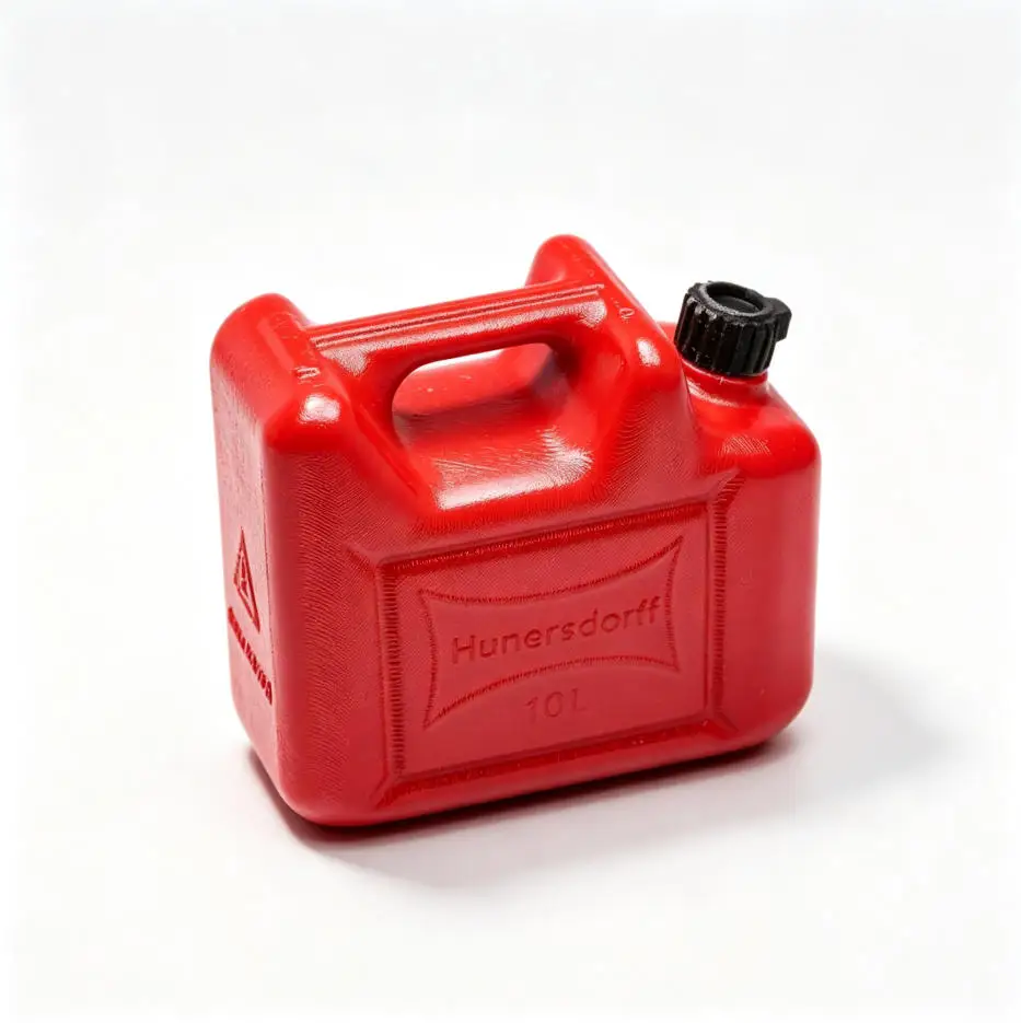 1/10 Scale Simulation Jerry Can, RC Crawler Roof Rack Decor TRX4 Camping Fuel Water Bucket, RC Car Body Mood Accessories