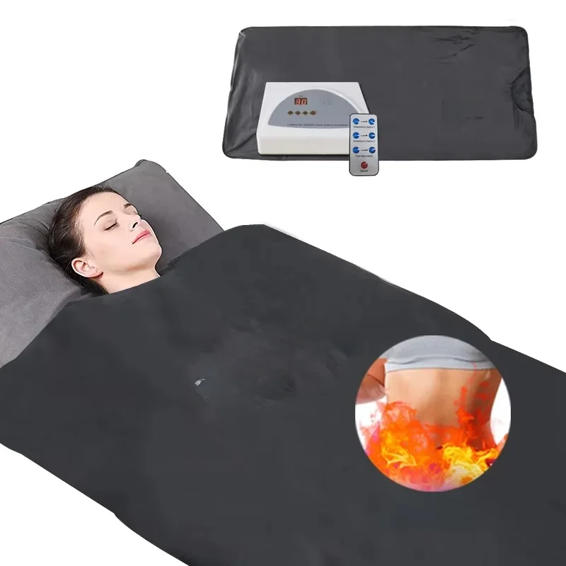 Zuurverlichtende deken Massage Stoomzak Draagbare persoonlijke ontgifting Ontspanning Sauna Warmtemassage Bevorder de bloedcirculatie - afbeelding 2
