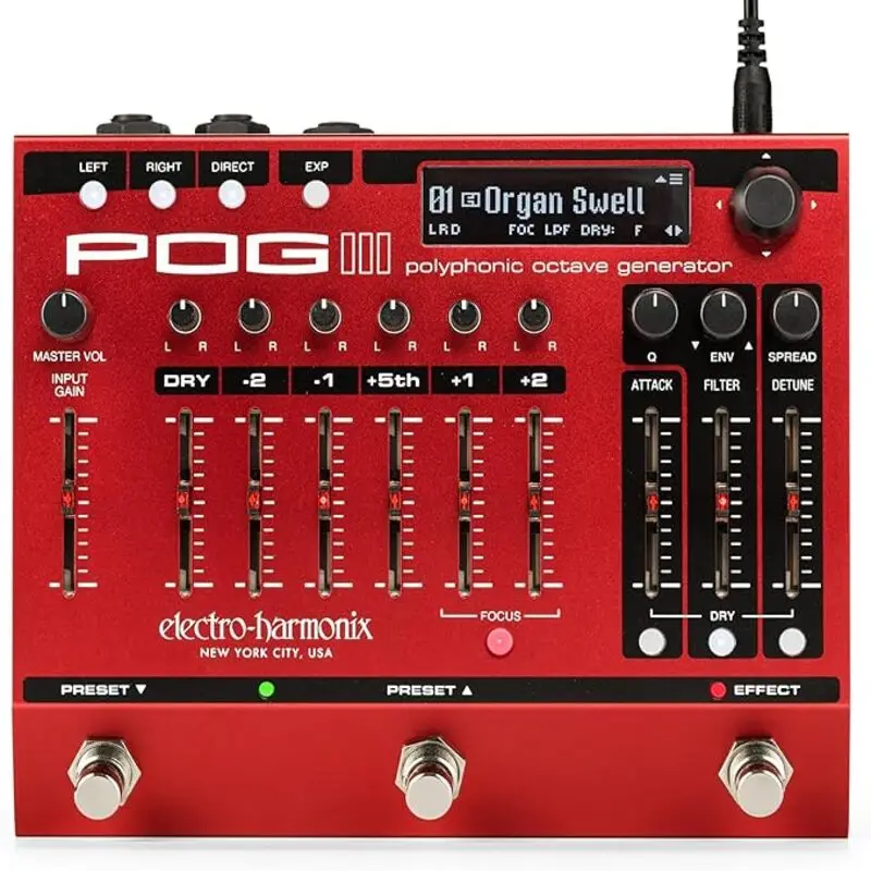 

DISCOUNT SALES PROMO ON Electro-Harmonix POG3 Polyphonic Octave Generator