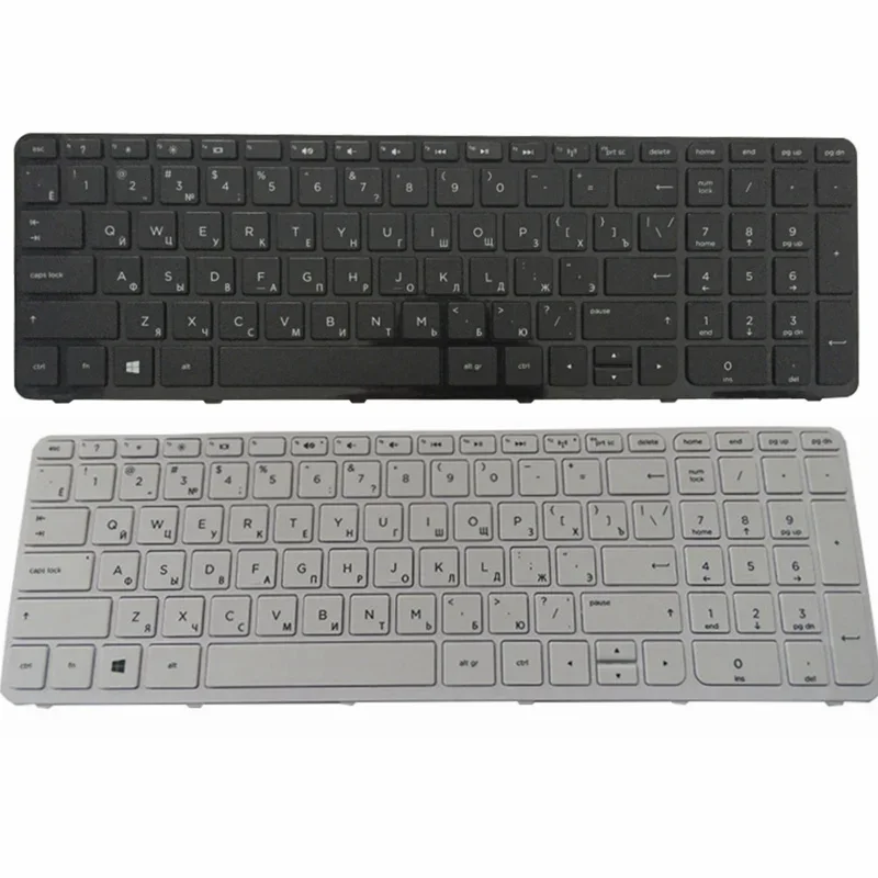 Klawiatura RU do HP pavilion 15-N 15-E 15E 15N 15T 15-F 15-G 15-R 15-A 15-S 15-H 250 G2 G3 255 G2 G3 256 G2 G3 15-E000 TPN-0118 — zdjęcie 2