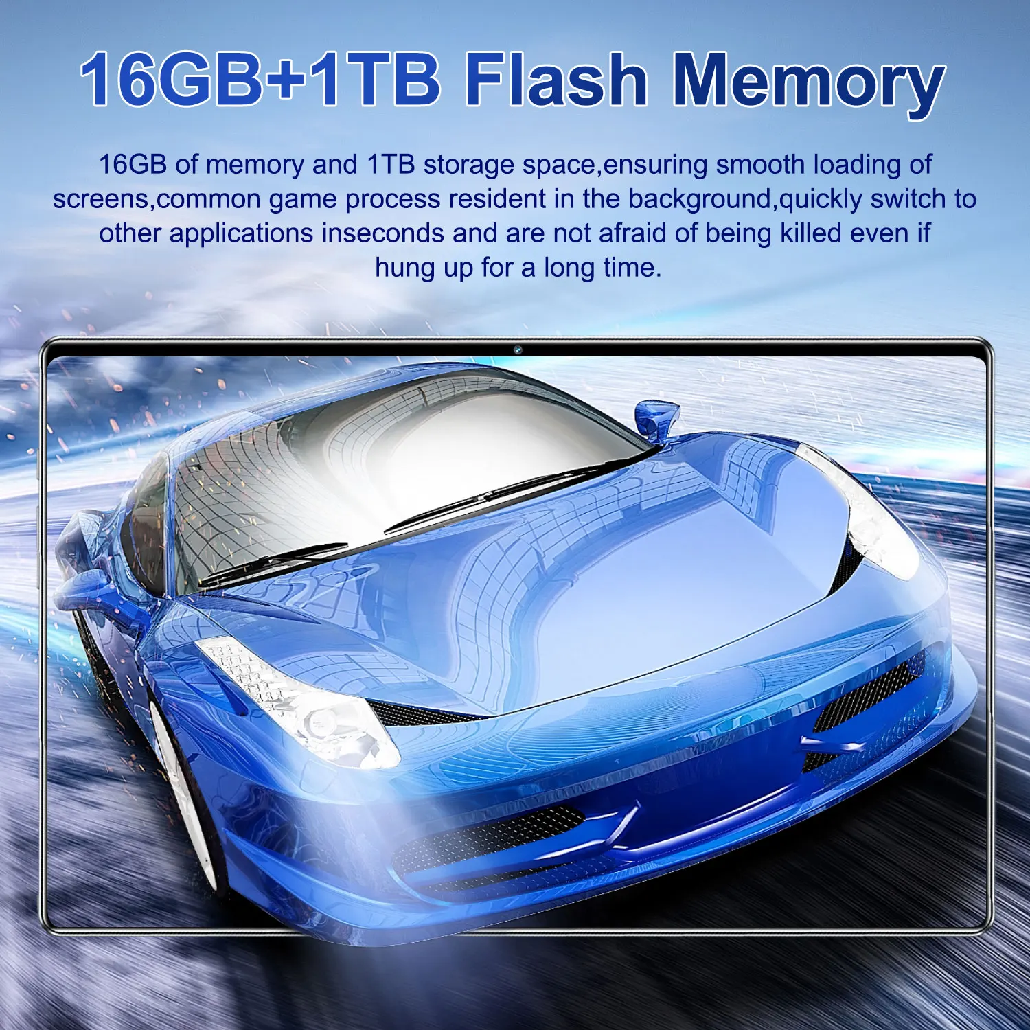 Picture 8: PAD Android Global Version HD Screen Tablet Android 10.36-inch 16GB RAM 1TB ROM 20000mAh Android 13.0 14 Core Tablet PC Type-C Dual Camera 16MP+32MP Dual SIM Card Network WIFI Bluetooth GPS WPS Office Gifts