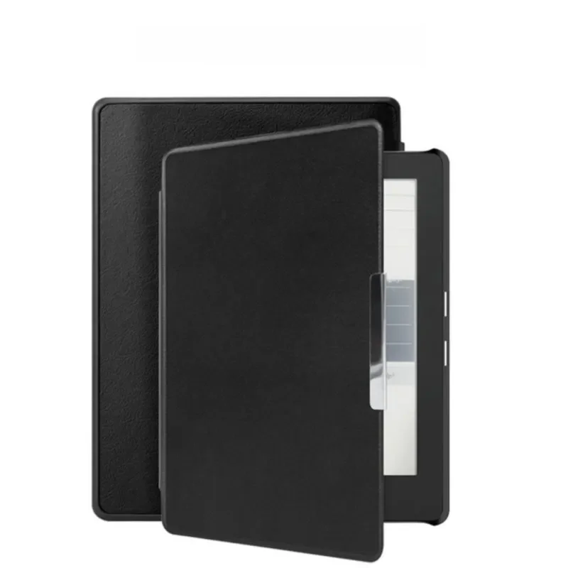 Etui do Kobo Aura H2O Edition 1 2014 6,8 cala N250 Ereader Funda, wąska magnetyczna skórzana osłona do spania — zdjęcie produktu 5