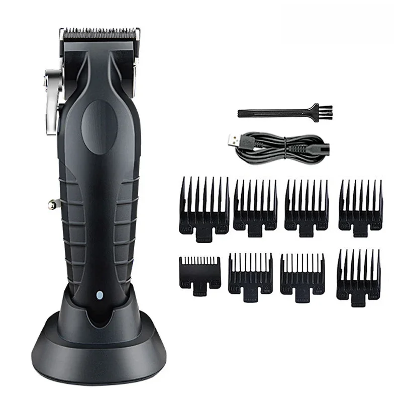 Kemei KM-2296 Professionelle Haarschneidemaschine für Männer Haarschneidemaschine mit Sitzladegerät