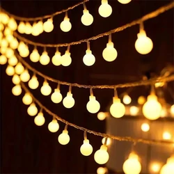 1PC 3Meter/6M LED Warm Light String Light Chain  Ball Lighting Chain Christmas  Wedding Garden