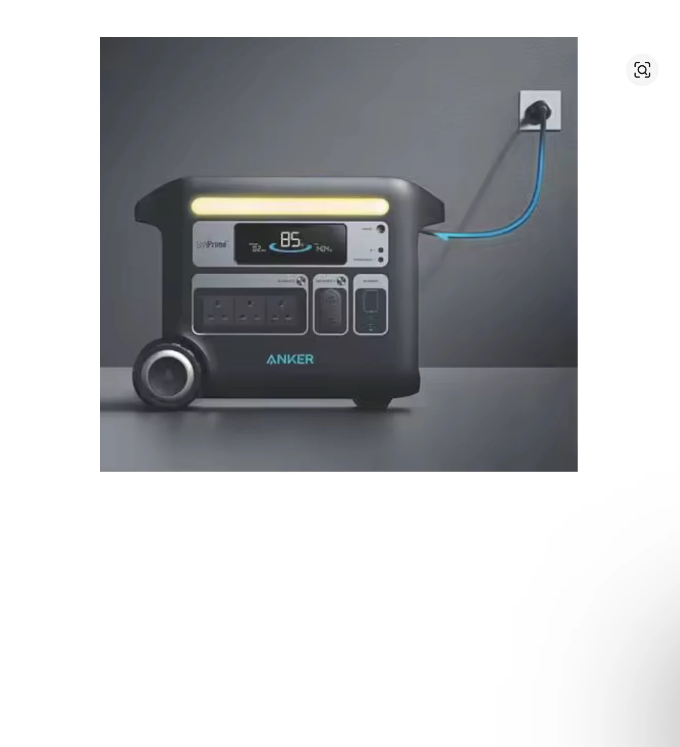 Anker SOLIX F2000 Portable Power Station