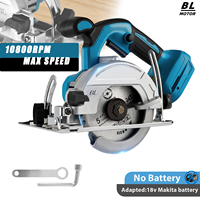 Brushless Electric Rechargeable Circular Saw High Power Cordless Woodworking Cuttiing Tool for Makita 18V Battery
