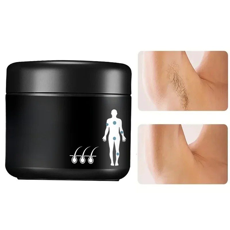 Crème d'épilation professionnelle pour hommes 50g, crème d'épilation indolore pour hommes, adaptée à différents Types et parties du corps, facile