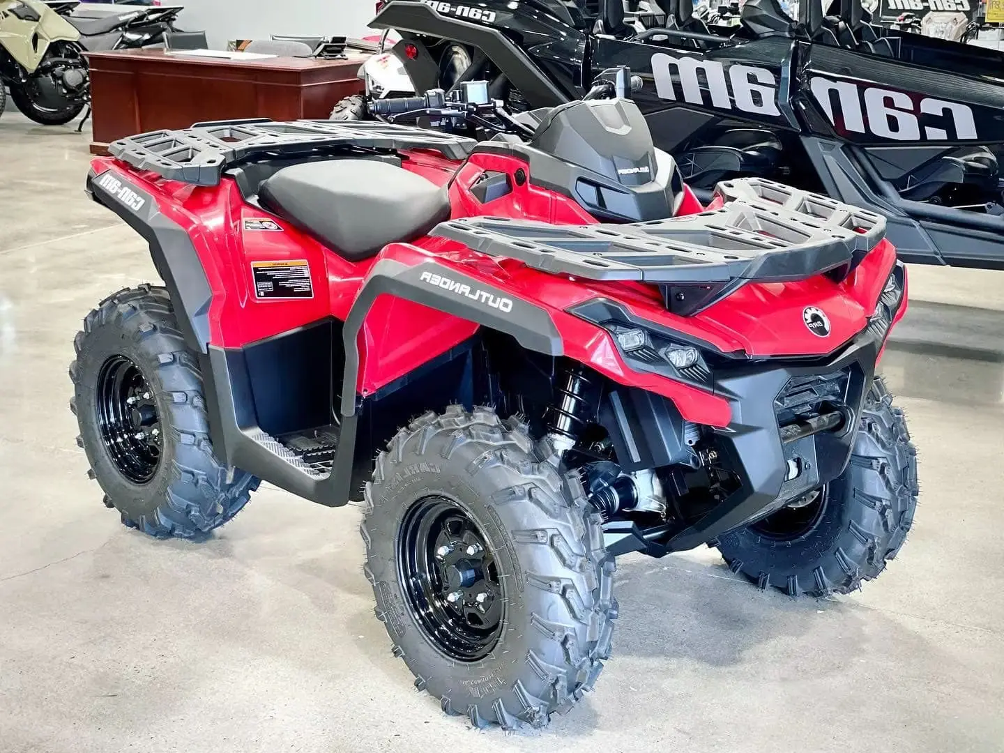 جديد🔥خدمة Can-Am Outlander Max Viper Red ATV ، شحن مجاني ، من Can-Am Outlander Max #1