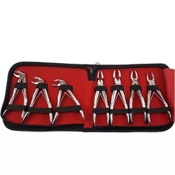 Kelin 7PC Dental Instruments Set Pedo Extracting Forceps Children's Dental Care Tools
