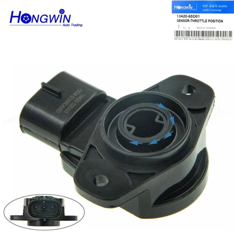 Set of  Throttle Position Sensors & IAC Valve 13420-65D00 1813765D00 For Suzuki Grand Vitara XL-7 Chevrolet Tracker 1.6 2.0 2.7