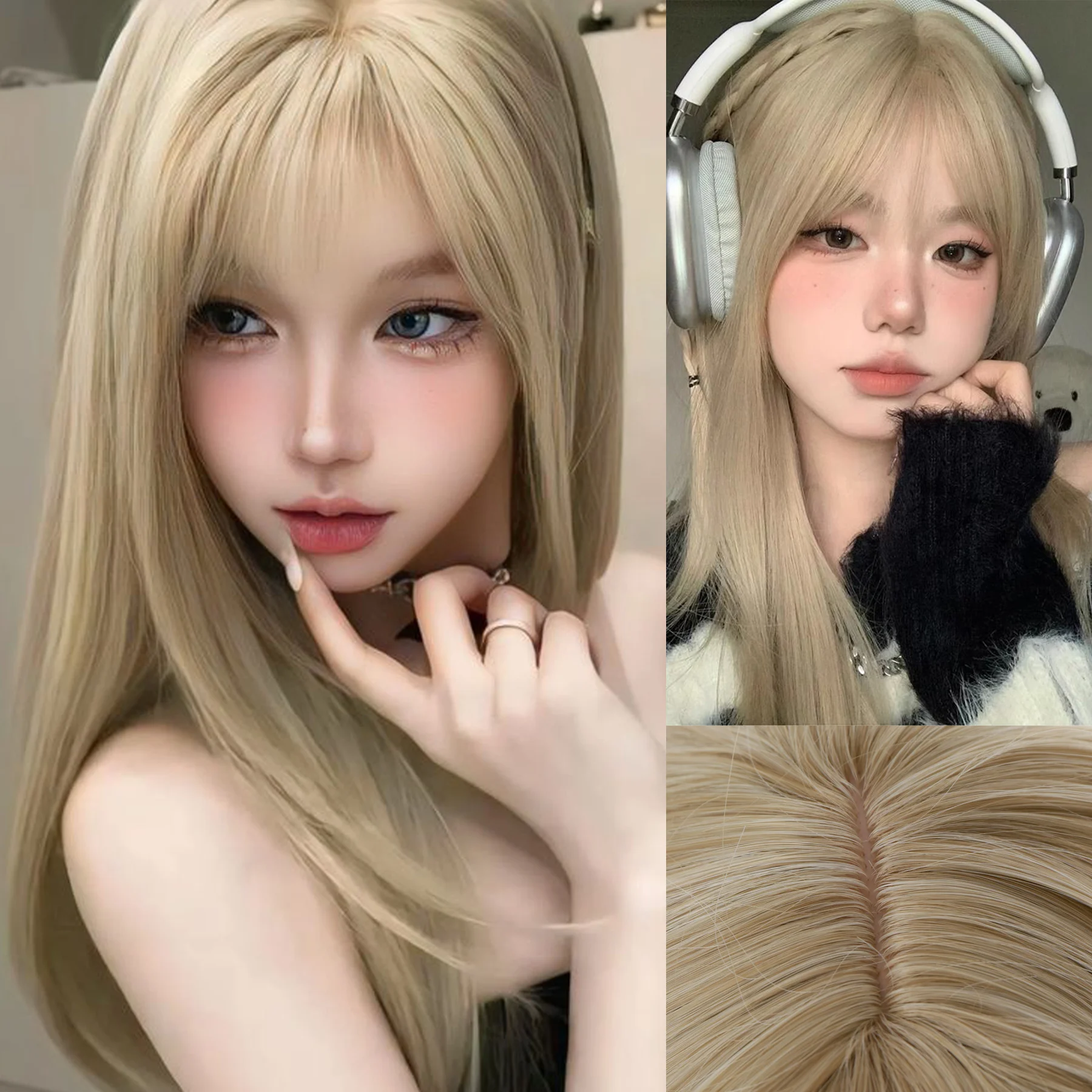 Blonde Wig For Wome…