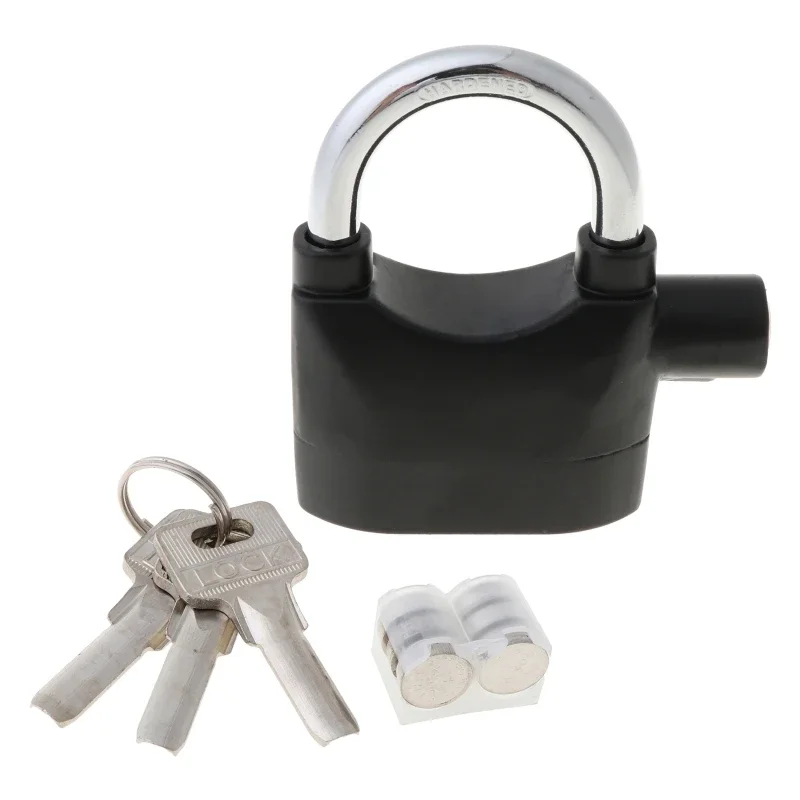 AliExpress Siren Alarm Padlock Alarm Lock for Motorcycle Short Beam Bike Bicycle Dropshipping