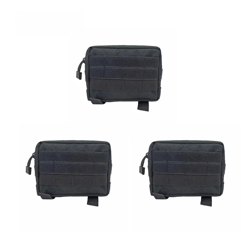 1/3 pièces Molle utilitaire EDC taille sac pochette tactique, sac banane de sport, pochette de ceinture sac de chasse pour Sports de plein air