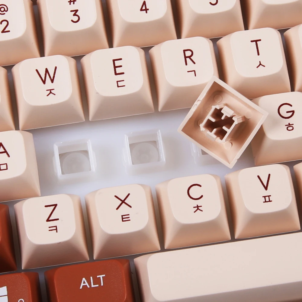 لوحة مفاتيح Monster Gats X108 Boggle Boggle من الجيل الخامس، غشاء منخفض الضوضاء، دقيق الشوفان، لون اللوز، ملحقات الكمبيوتر