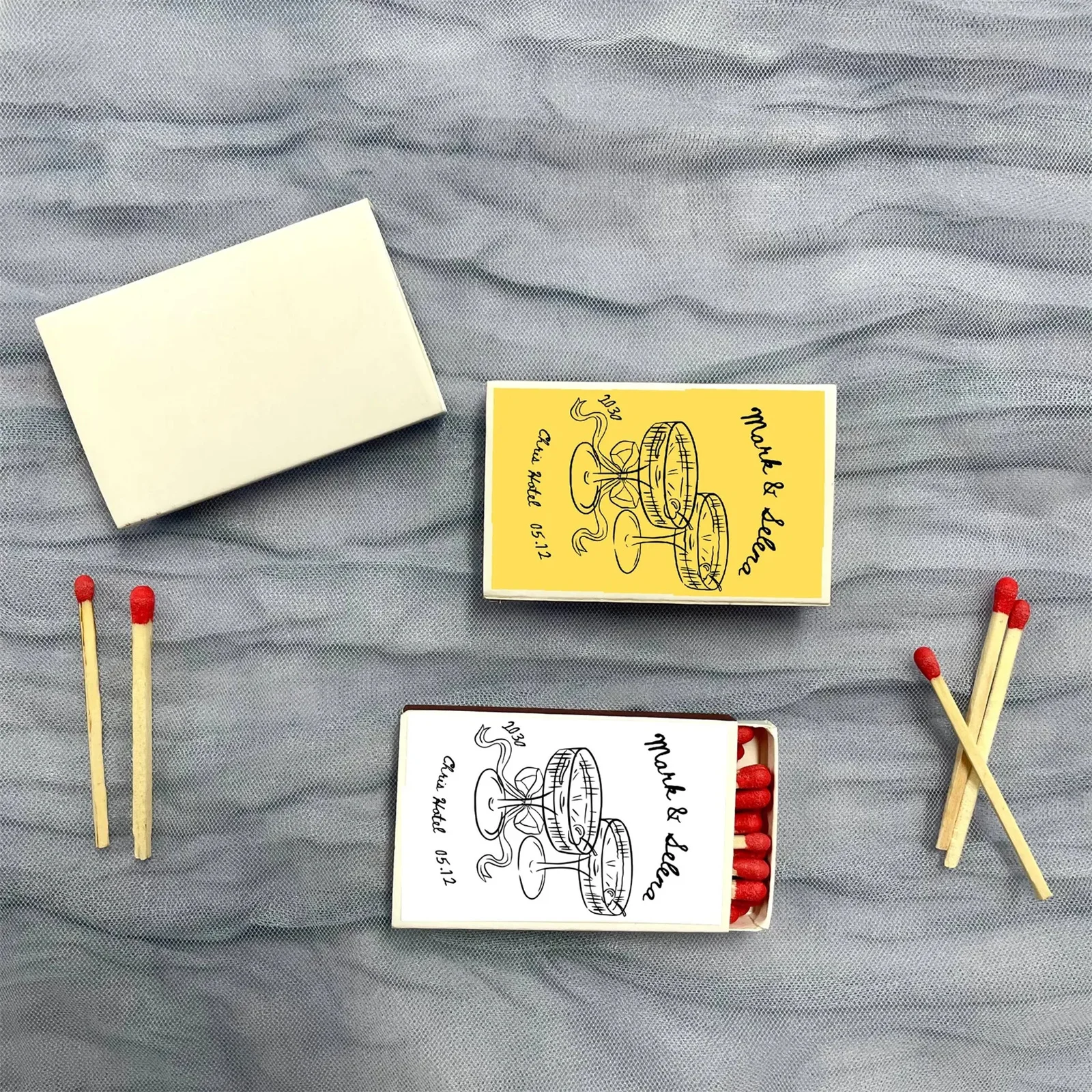 

Изготовленная на заказ коробка для коктейлей и дня рождения, сувениры на день рождения на заказ, свадебные спички/матчики на заказ, персонализированные произведения искусства